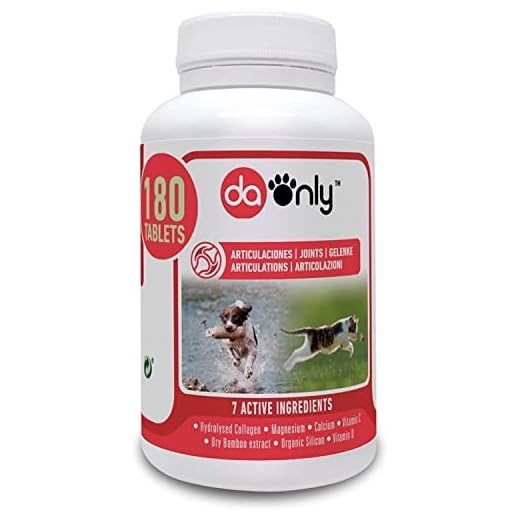 DAONLY Antiinflamatorio para perros, colageno articulaciones natural