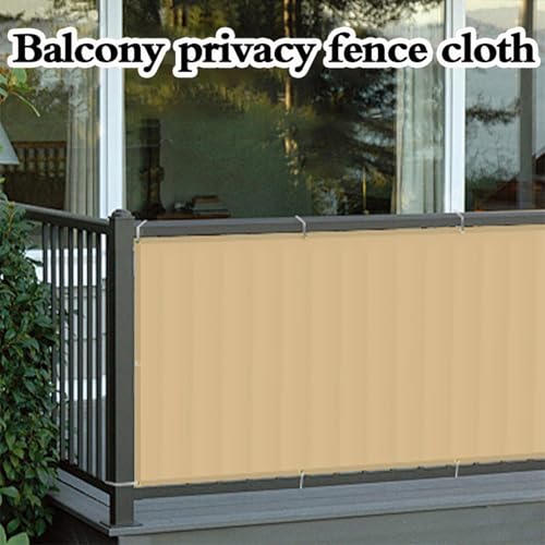 Brise-vue pour balcon et terrasse occultant et résistant