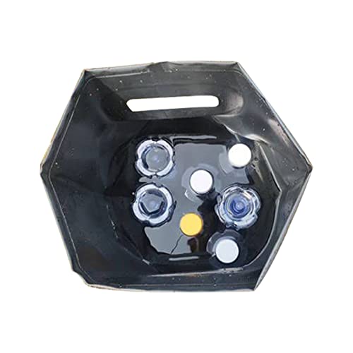 THAELY Balde de pesca dobrável, balde de moldagem integrado - Recipiente de armazenamento de água à