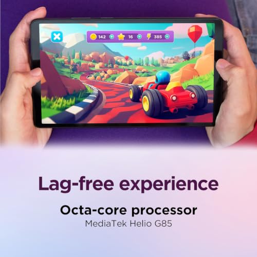 Image of Lenovo 8.7 inch HD Android Tablet, 8-Core Processor, 4GB RAM, 320GB Storage(eMMC+SD), All-Day Battery Life, Dual Dolby Atmos Speakers, Sleek Lightweight Design, Included Protective Folio Case - Grey