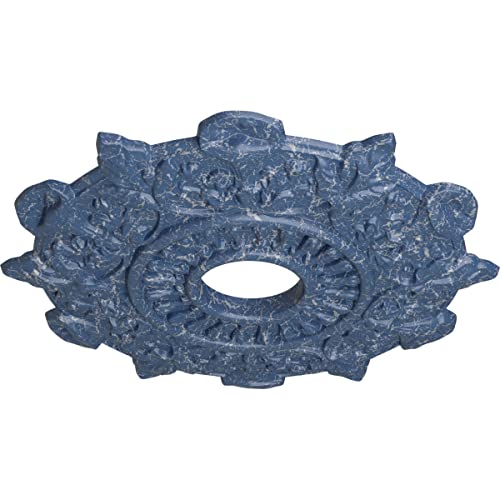 Médaillon de plafond Preston Cuivre Antique rosace pour lustre - 3
