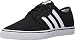 adidas Originals Men's Seeley Skate Shoe,Black/White/Gum,10.5 M US