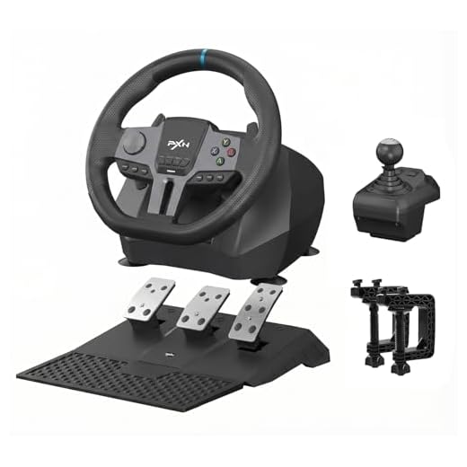 xbox steering wheel PXN V9 pc steering wheel racing wheel Dual-Motor Feedback Driving 270/900°Steering with Pedals and Joystick for PS4/PS3/xbox one/xbox seriesX/S/N-switch PC(DO NOT Support Mac /xbox 360 /PS5)