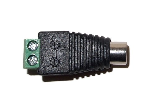 Evertech 10pcs UTP Cat5 Cat6 Cable to AV Phone RCA Female Plug to AV Audio/Video Screw Terminal Connector Adapter - Thumbnail 5