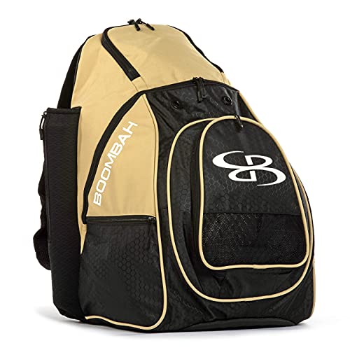 Boombah Squadron Bat Pack Black/Vegas Gold