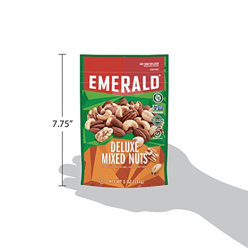 Emerald Deluxe Mixed Nuts, 5 Ounce Resealable Bag #TOP6