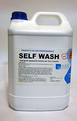 Limpiador desengrasante para hornos y placas de cocina, Self Wash, de 6 kg