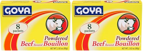 Goya Powdered Beef Bouillion, 2.82 Ounce (Pack of 2)