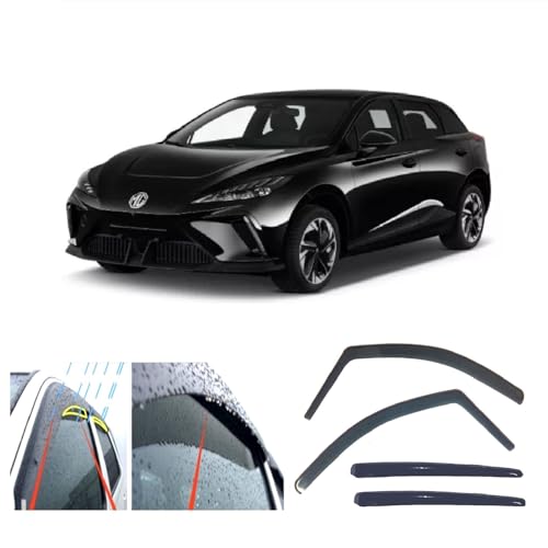 Déflecteurs de vent MG4 EV accessoire carrosserie auto 4 pièces