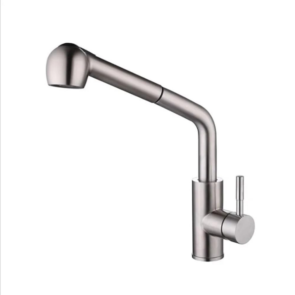Robinet de cuisine extractible eau chaude et froide mitigeur ergonomique