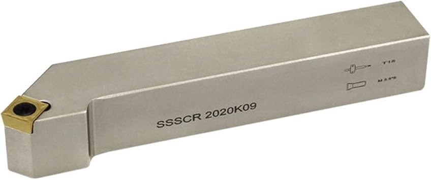 1pcs CNC Lathes Tools, SSSCR SSSCL External Turning Tool Holder SSSCR1212H09 SSSCR2020K09 SSSCR2020K12 SSSCL1212H09 SSSCL2020K09 Turning Tool Holder Size SSSCL1212H09-L