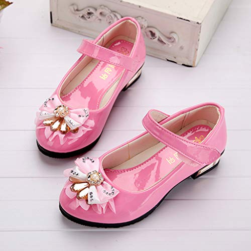 Girls Dress Shoes Mary Jane Shoes for Girls Part𝐲 Wedding Flower Girl School Shoes Low Heel Toddler 10 Shoes Boys2
