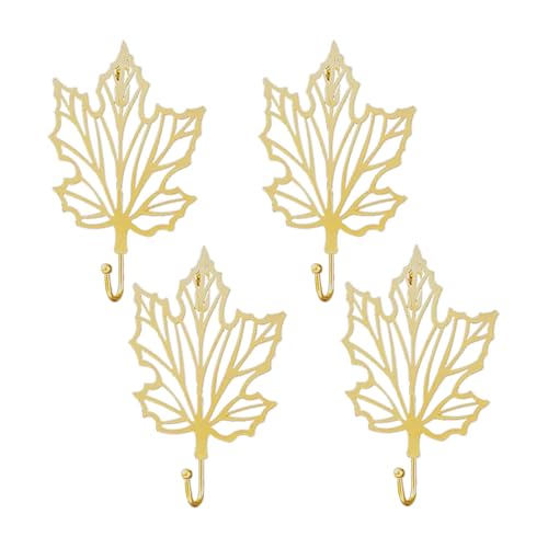 Kutiayta Decorative Gold Leaf Wall Hooks