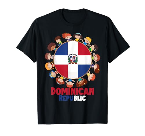 Dominican Republic Hispanic Heritage Month Dominicana Kids T-Shirt
