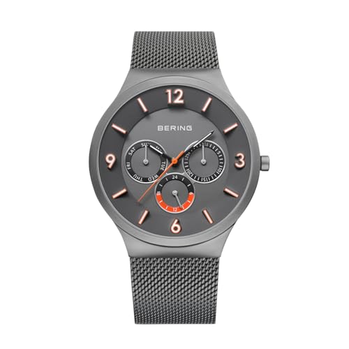 BERING Herren Uhr Quarz Movement - Classic Collection mit Edelstahl und Saphirglas 33441-377