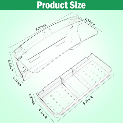 Jarkyfine Window Bird Feeder with 4 Extra Strong 2.36'' Suction Cup for Outdoors Viewing, Close-up Bird Watching Gift for Elderly Cats, Suitable for Cardinals, Finches, Bluebirds, etc. by Jarkyfine - Image 7