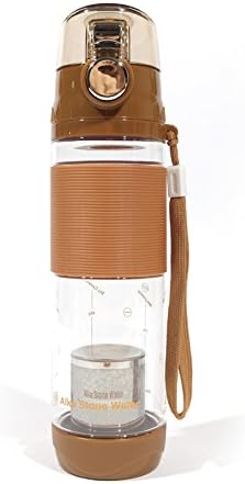 Costec DR.ALKASTONE Mineral Alkaline Water Ionizer Bottle (Brown)