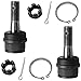 Detroit Axle - 4WD Front Ball Joints for Dodge Ram 2500 3500 Ford F-250 F-350 F-450 F-550 Super Duty Excursion 4 Upper Lower Ball Joints Replacement