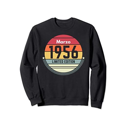 65 Años Cumpleaños Regalo Nacido En Marzo 1956 Mujer Sudadera