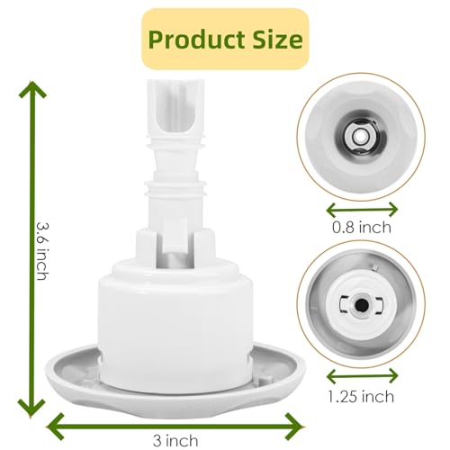 IWIWE Spa Hot Tub Mini Storm Jet Internals Replacement Parts 212-7929 Spa Hot Tub Jets Replacements 3\" 218-6930 Cluster Storm Jet Directional Diffuser (3 Pack) - Thumbnail 2