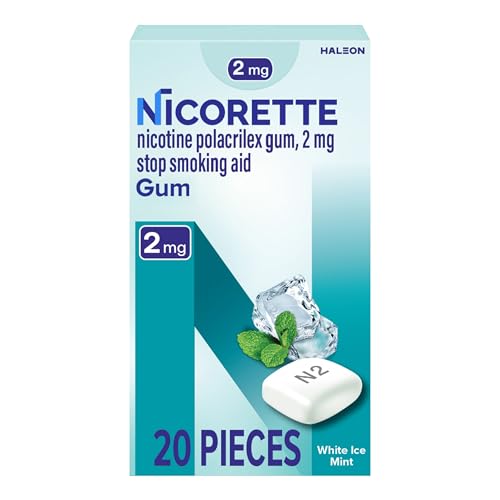 Image of Nicorette Quit Smoking Gum by Nicorette (Pack of 12)