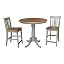 Distressed Hickory/Stone