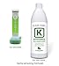 KLEAR Kryptonite Glass Cleaner | Clay Based Formula | 470ml Bottles | Pipe Cleaner | 2 Pack (32 oz)