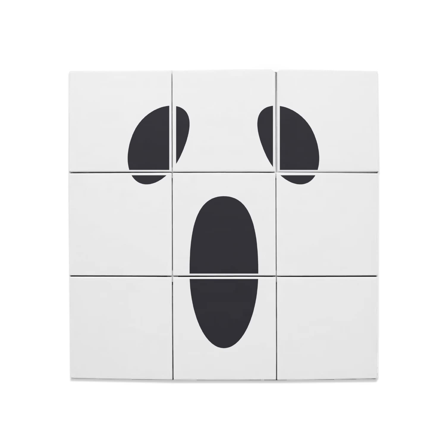 Carreaux Céramique Décoratif Ghost Face Halloween - Déco Murale Film Horreur 45,6cm
