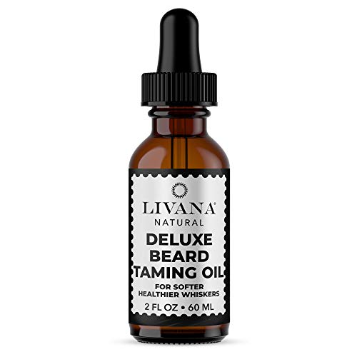 Deluxe Beard Taming Oil by LivanaÂ®, 60ml, OU Kosher Certified Optimal Grooming Oil for Softer Beards