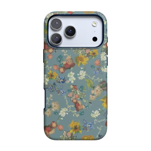 Casely iPhone 17 Pro Case | Van Gogh | Vincent's Flowers | Bold Protective Design | Compatible with MagSafe