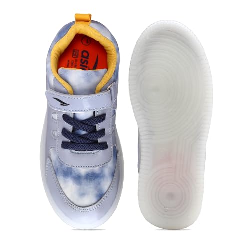 Image of ASIAN Kids JUPITER-02 Stylish Casual Sneakers with Velcro Closure for Boys, Trendy and Comfortable Shoes Perfect, Walking, and Outdoor Play, Lightweight and Durable Design