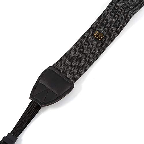 Alça de pescoço para câmera no ombro, alça ajustável antiderrapante para câmera Nikon SLR alça de câ