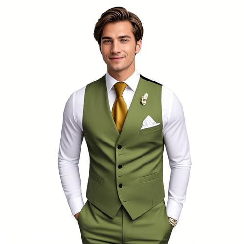 Men Suits 3 Piece Double Breasted Suit Men Slim Fit Blazer Jacket Pants Sets Wedding Prom Suit2