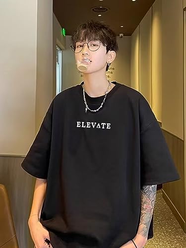 Image of Rigo Printed Oversized T-Shirts for Men | Drop Shoulder T-Shirt for Men