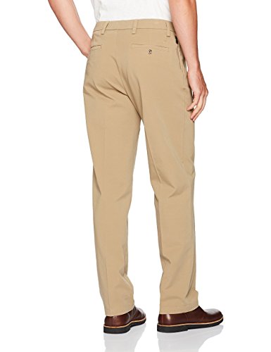 Dockers Men's Classic Fit Workday Smart 360 Flex Pants (Standard And Big & Tall), New British Khaki, 42W X 32L #TOP1