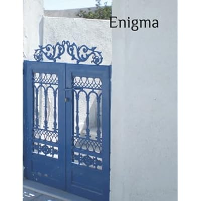 Enigma: A 150 Page 8.5 x 11 College-Ruled Notebook