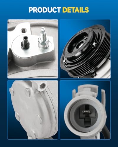 Image of PHILTOP 78395 NEW AC Compressor w /Clutch for Tundra 2000-2006 4.7L