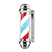 Produktbild lqgpsx Led Friseurstange Pole Light Friseursalon Friseurschild Outdoor Retro Friseurstangeshop Pole Illuminating Rotating Rot Weiß Blau Streifen Wandleuchte Wasserdicht 75cm, B.