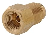 Hillman 58354 Brass Inverted Flare Fitting Conversion Adapter , 6-Pack