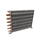 Condensatore Ad Alette In Alluminio Con Tubo In Rame for Frigorifero/congelatore, Scambiatore Di Calore Raffreddato Ad Aria/acqua(175X45X160mm)
