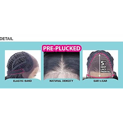 Freetress Equal Synthetic Illusion Lace Frontal Wig - IL-004 (2 Dark Brown)