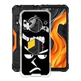 YQINHHME Phone Case for Cubot King Kong Power 5 (6.88'), Clear TPU Soft Silicone Cover [Ultra-Thin X Anti Yellow] Shockproof Anti-Drop Protective Cover for Cubot King Kong Power 5 - Do not Touch me