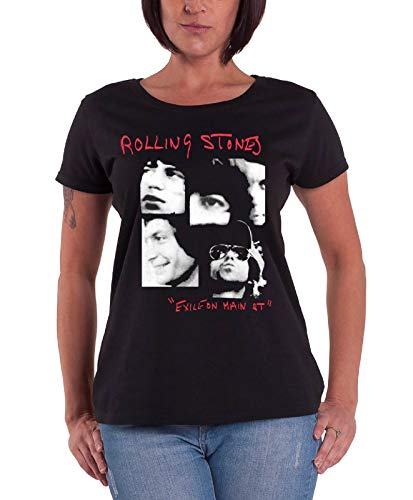 Rolling Stones Photo Exile T-shirt pour femme - Noir - 38