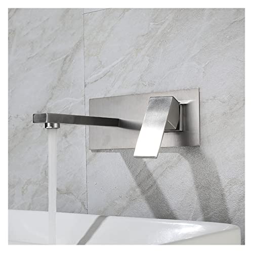 Robinet d'évier à levier unique en laiton pour eau chaude et froide