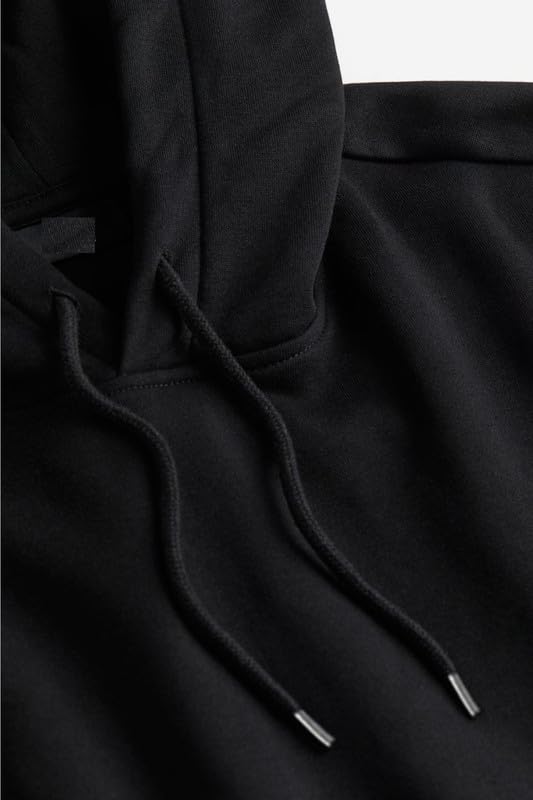 Image of Casual Fleece Hoodie Sweatshirt Solid Hooded Collar Drawstring Long Sleeve Pullover for Men & Women