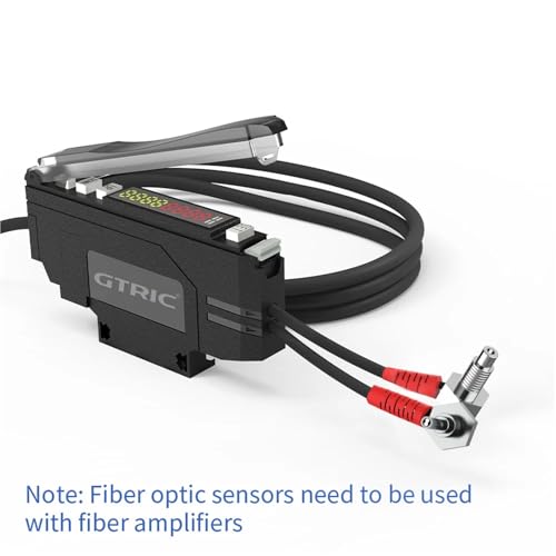 Câble coaxial optique M4 coude réflexion diffuse 2m pour capteur - 4