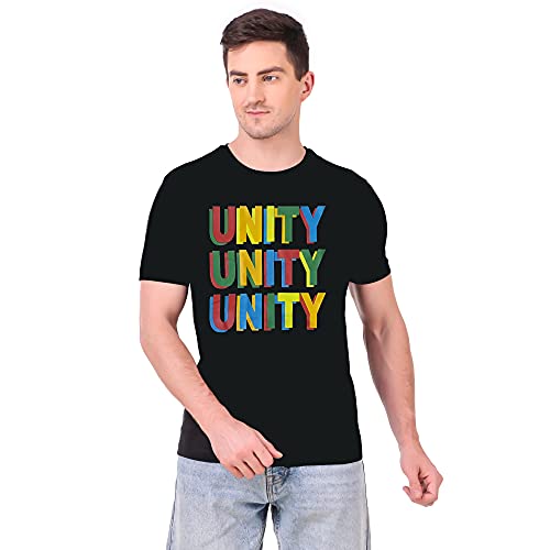 Image of Stories.Label Cotton Printed T-Shirts for Men in Regular Fit and Round Neck