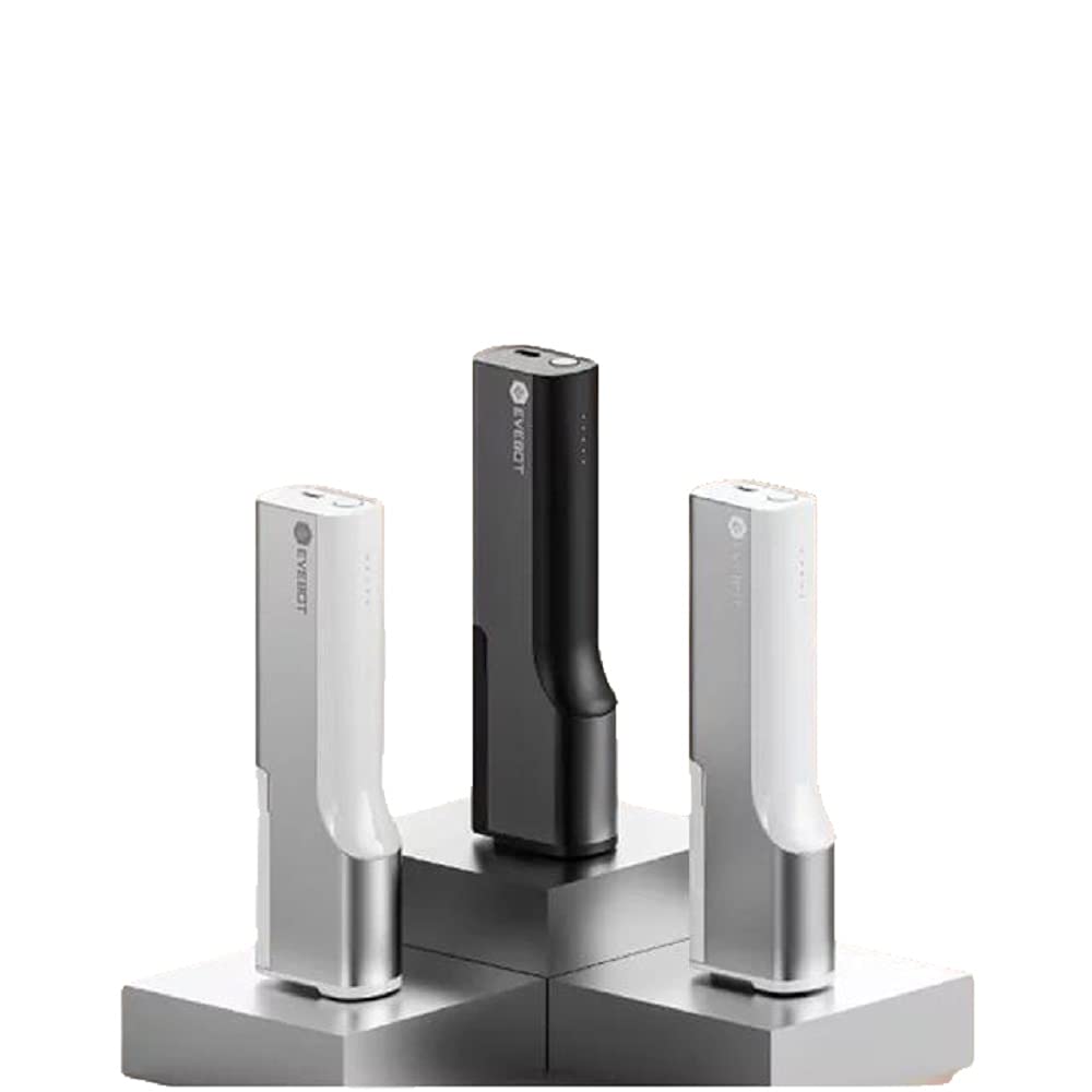 Handheld Mini Printer, Portable Inkjet Printer, Quick-Drying Waterproof Black Ink with Cartridge, Print on Card, Clothes,and Other Irregular Surface, APP for Customized Text, Picture,Tattoos