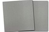Premium Pearlized Metallic Textured Arrowhead Gray Card Stock 20 Sheets - Matches Martha Stewart ArrowHead - Great for Scrapbooking, Crafts, Flat Cards, DIY Projects, Etc. (12 x 12)