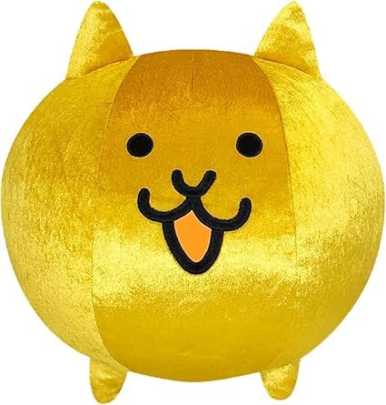 Amazon.co.jp: にゃんこ*大戦争 超BIGぬいぐるみ(金ネコ) 約H34cm 2024